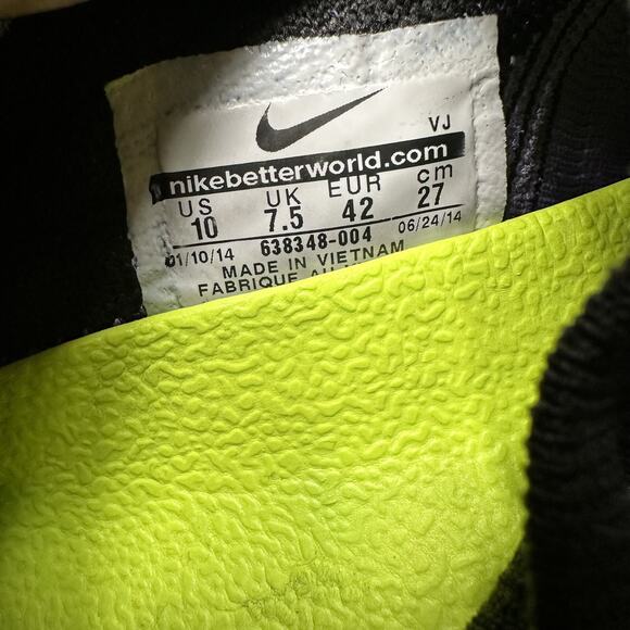 Nike Free Hyperfeel Cross Elite Flyknit Training Sneaker 638348-004 Women US 10 - Picture 9 of 9